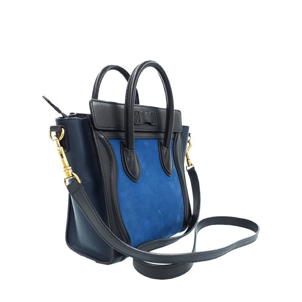 Celine Shopper Leather Shoulder Bag - Picture 2 of 9